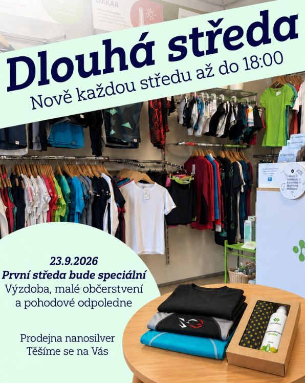 Dlouhé středy v nanosilver